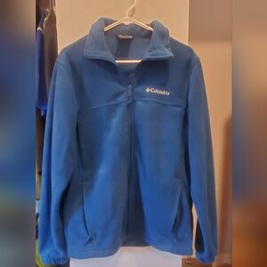 Columbia blue fleece jacket